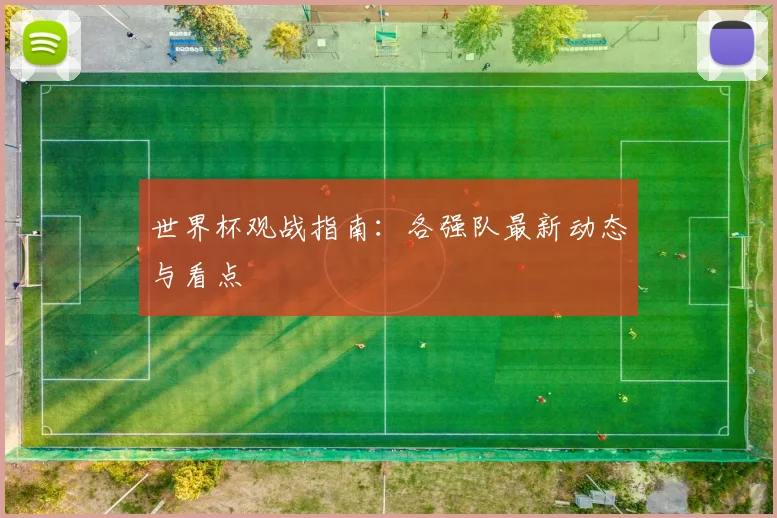 世界杯观战指南:各强队最新动态与看点